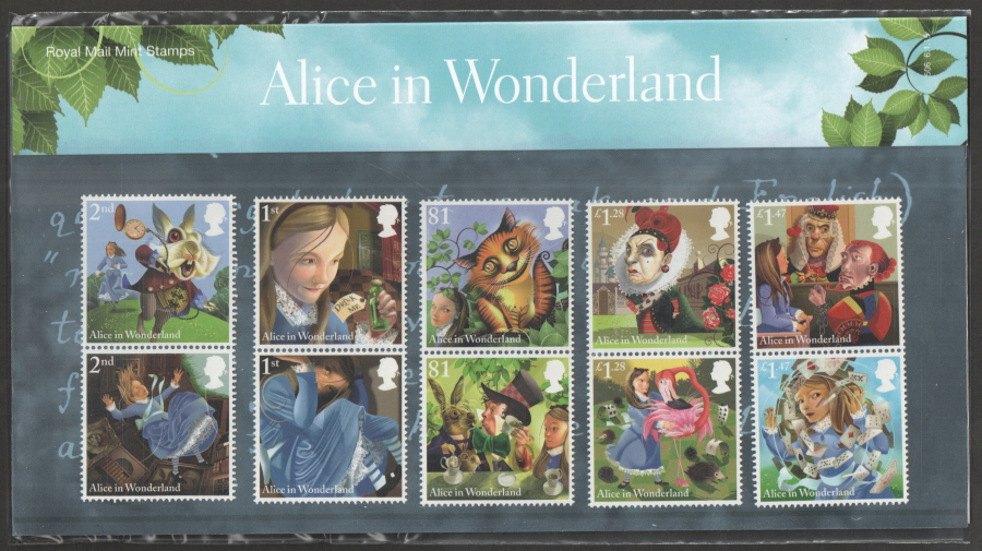 (image for) 2015 Alice In Wonderland Presentation Pack 506 - Click Image to Close